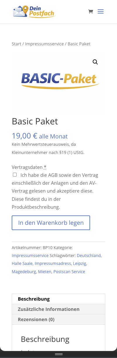 Responsive Produkteseite Mobil eines WooCommerce Shops Responsive Produkteseite Mobil eines WooCommerce Shops