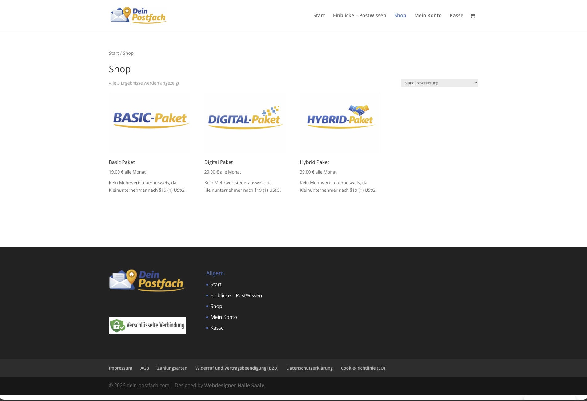 Responsive Shopseite eines WooCommerce Shops Responsive Shopseite eines WooCommerce Shops